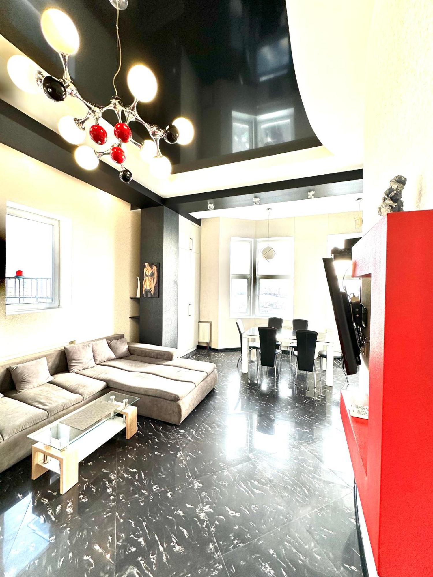 Penthouse Apartment Panoramic View キエフ エクステリア 写真